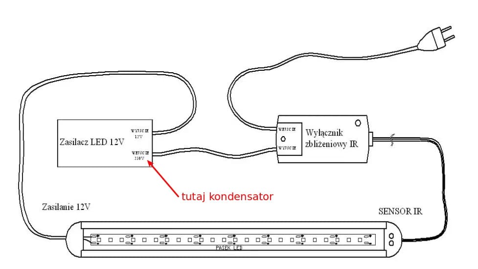 Jak prawidłowo podłączyć kondensator do led - schemat i instrukcja montażu