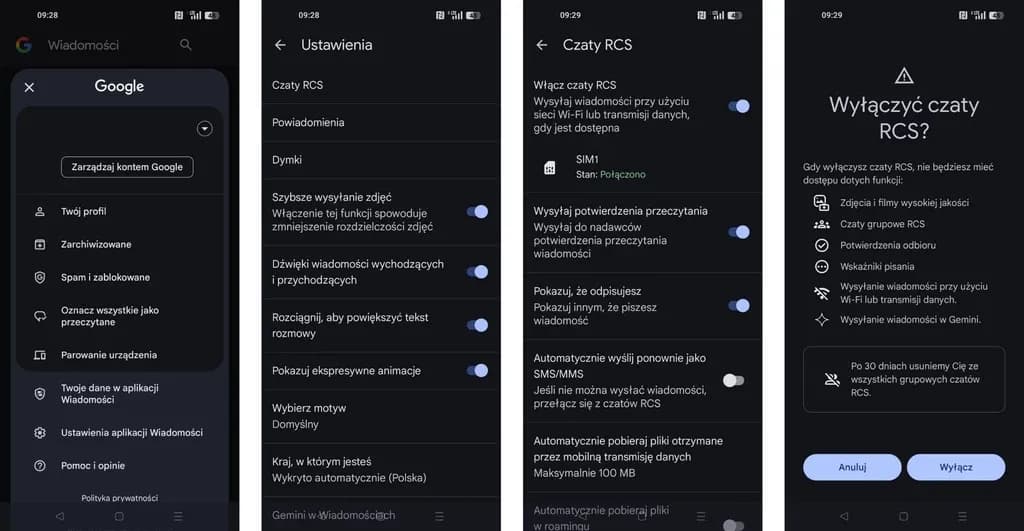 Jak włączyć czat RCS na Androidzie – prosta instrukcja krok po kroku